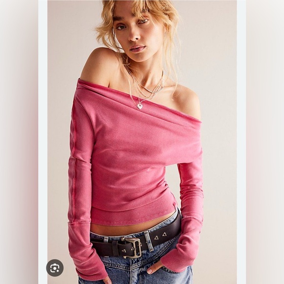 We the free, free people Gigi long sleeve top NWOT size x- small - Picture 1 of 10